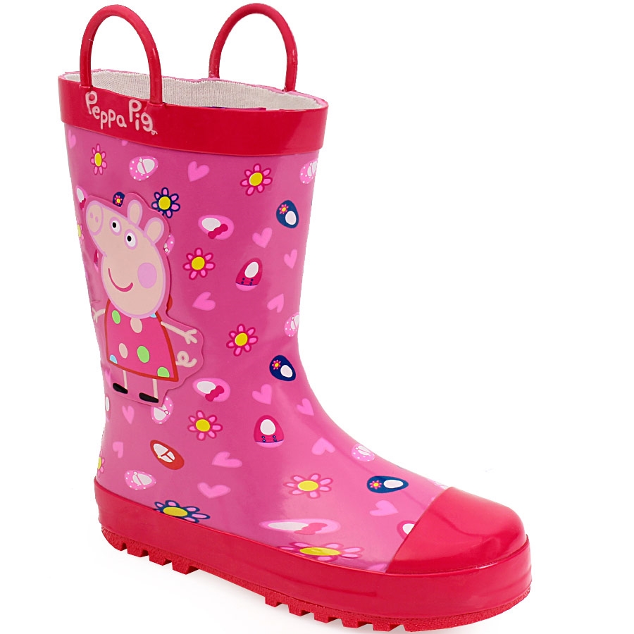 Γαλότσες παιδικές με σχέδιο Peppa Ροζ