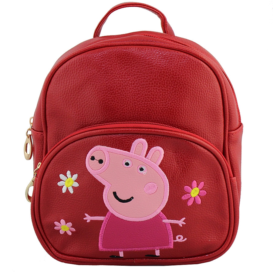 Τσάντες παιδικές με print Peppa Κόκκινο