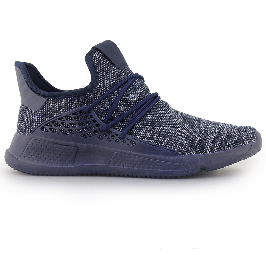Ανδρικά sneakers με ανάγλυφα σχέδια Μπλε