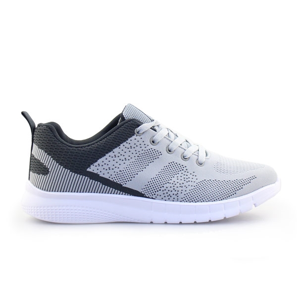 Ανδρικά sneakers με δίχρωμο σχέδιο Γκρι