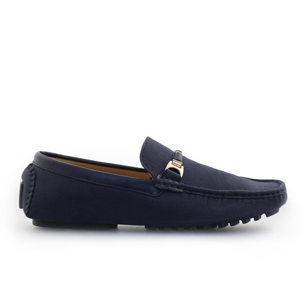 Ανδρικά loafers σε απλή γραμμή Μπλε
