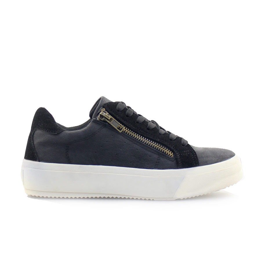 Γυναικεία sneakers με φερμουάρ Μαύρο