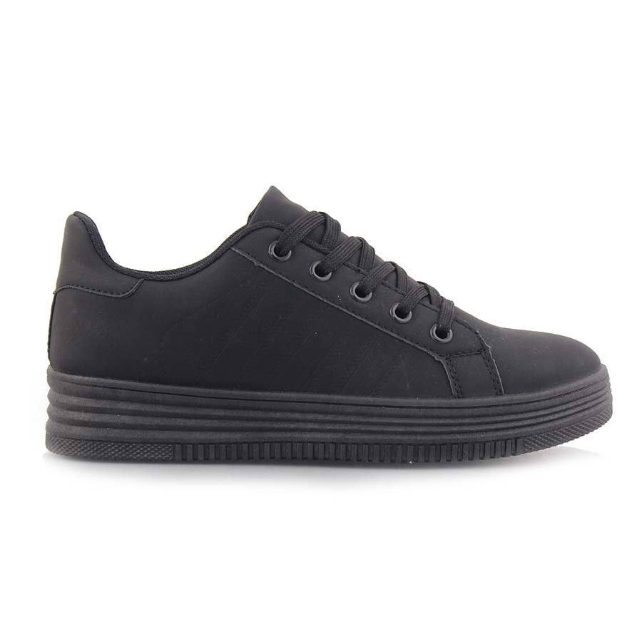 Γυναικεία sneakers μονόχρωμα Μαύρο