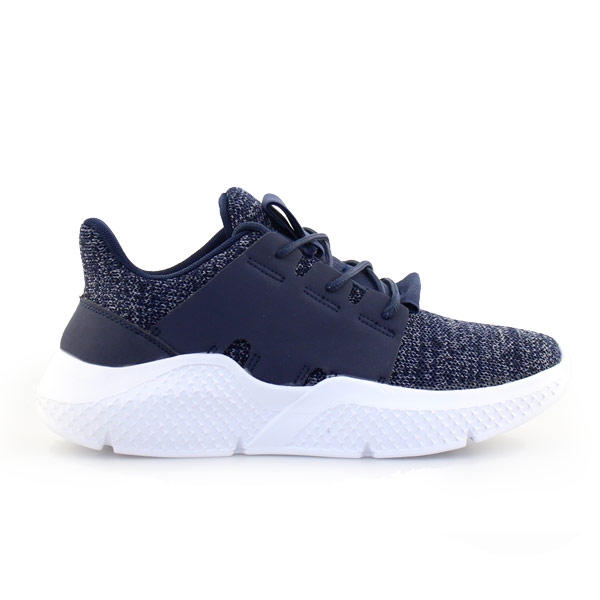 Ανδρικά sneakers με δίχρωμη λεπτομέρεια Navy