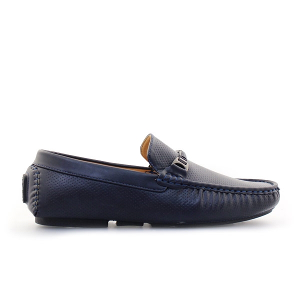Ανδρικά loafers με λεπτομέρειες Navy