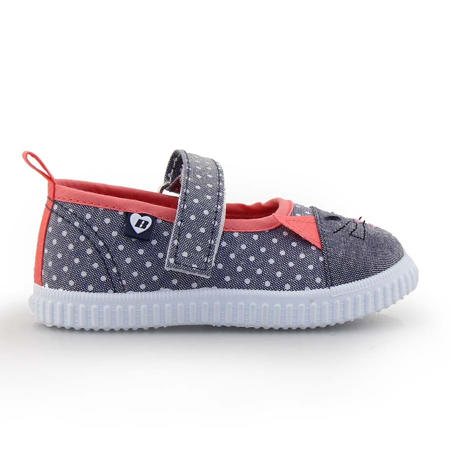 Παιδικά sneakers με ζωάκι Γκρι