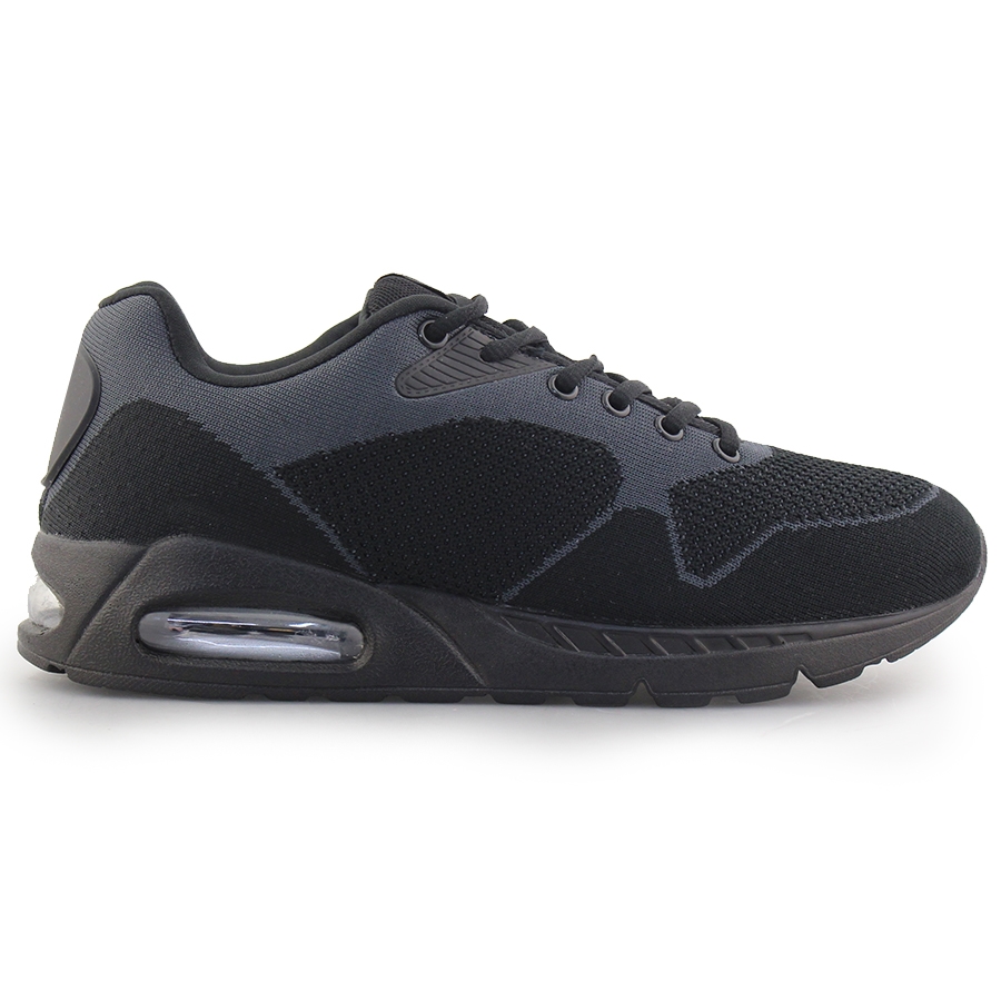 Ανδρικά sneakers με αερόσολα Μαύρο