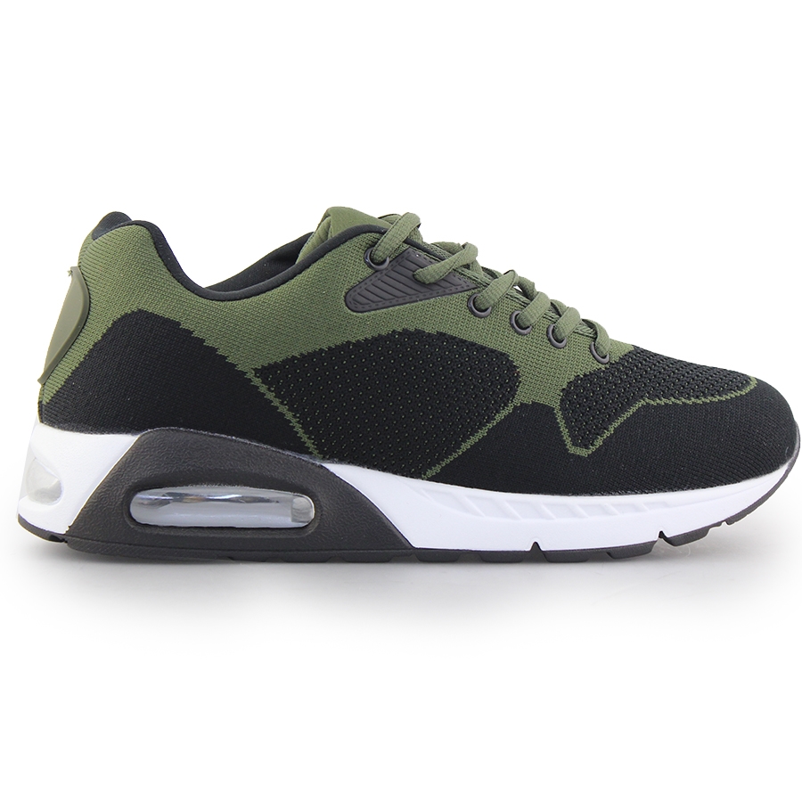 Ανδρικά sneakers με αερόσολα Χακί
