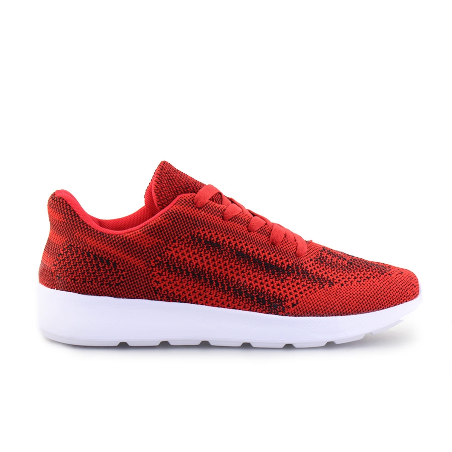 Ανδρικά sneakers με δίχρωμες λεπτομέρειες Κόκκινο