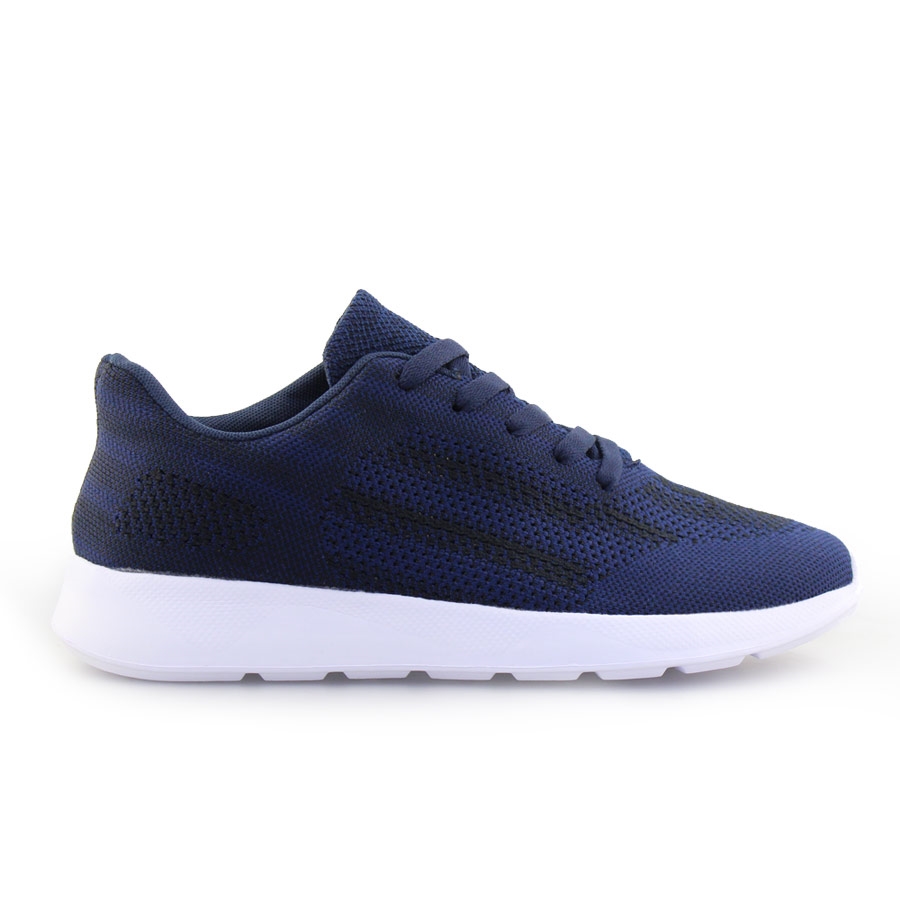 Ανδρικά sneakers με δίχρωμες λεπτομέρειες Navy