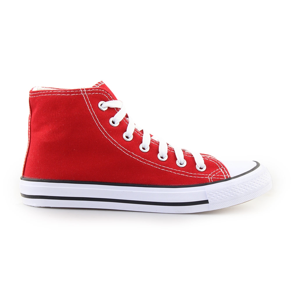 Γυναικεία sneakers μποτάκια Κόκκινο