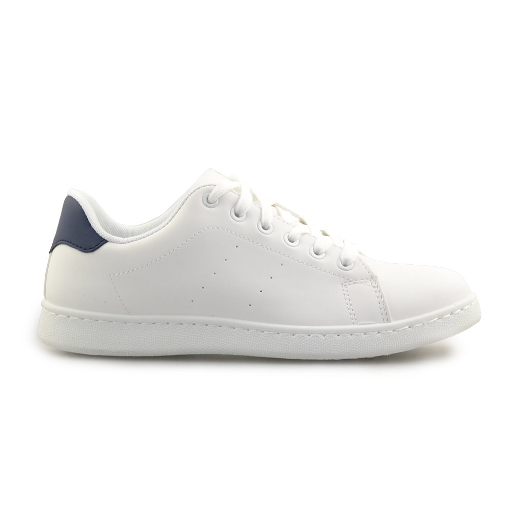 Ανδρικά sneakers μονόχρωμα Λευκό/Μπλε