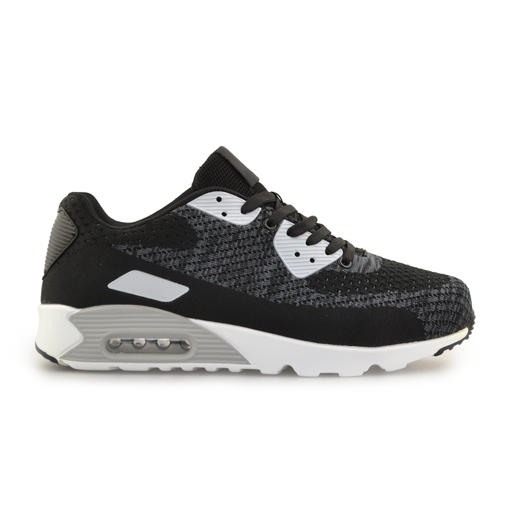 Ανδρικά sneakers με αερόσολα Μαύρο