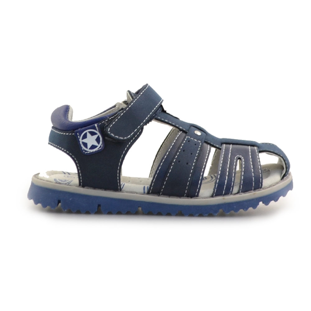 Παιδικά πέδιλα ημίκλειστα Navy