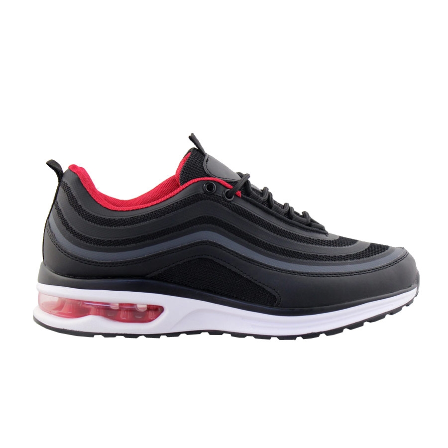 Ανδρικά sneakers με αερόσολα Μαύρο