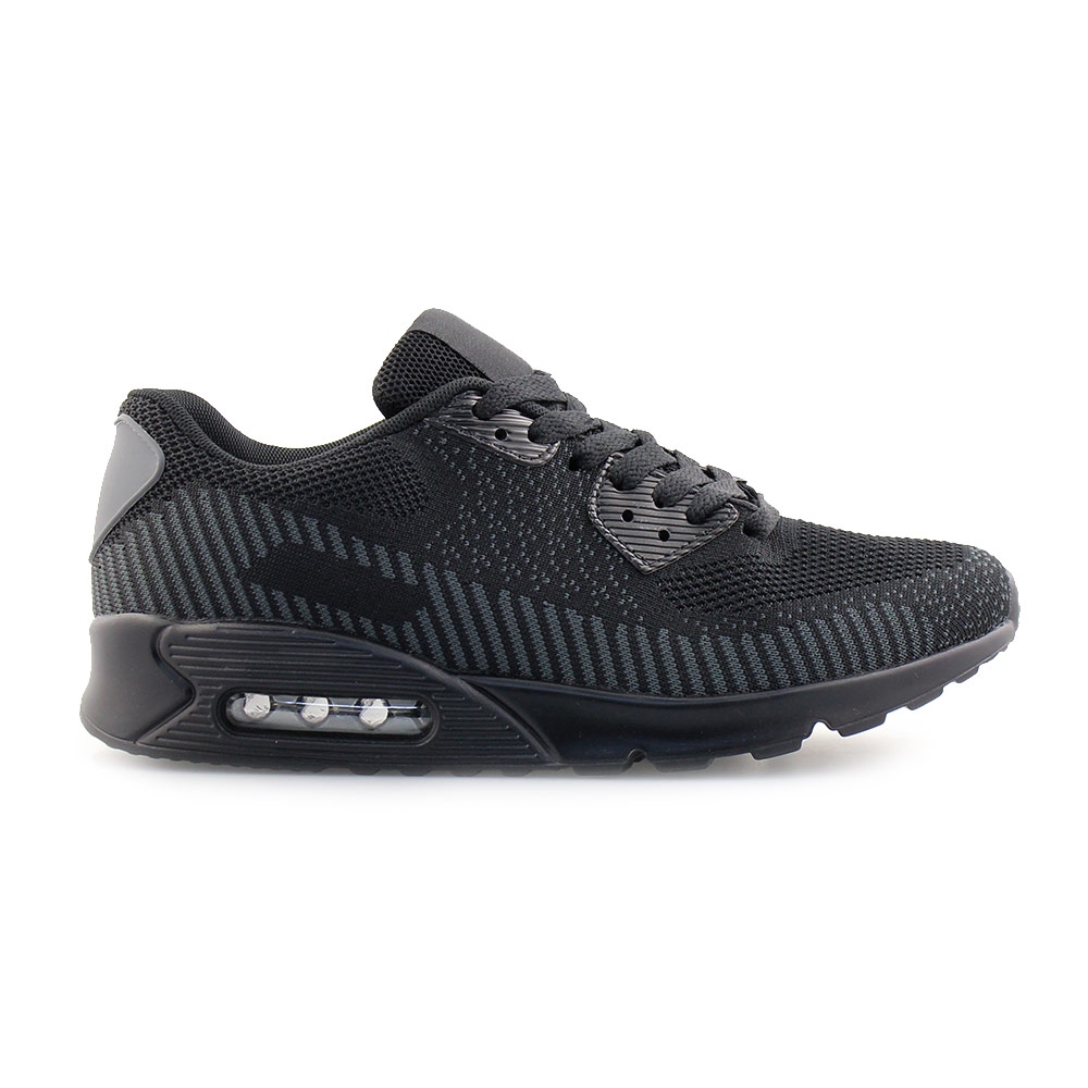 Ανδρικά sneakers με αερόσολα Μαύρο