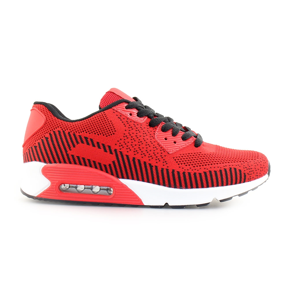 Ανδρικά sneakers με αερόσολα Κόκκινο/Λευκό