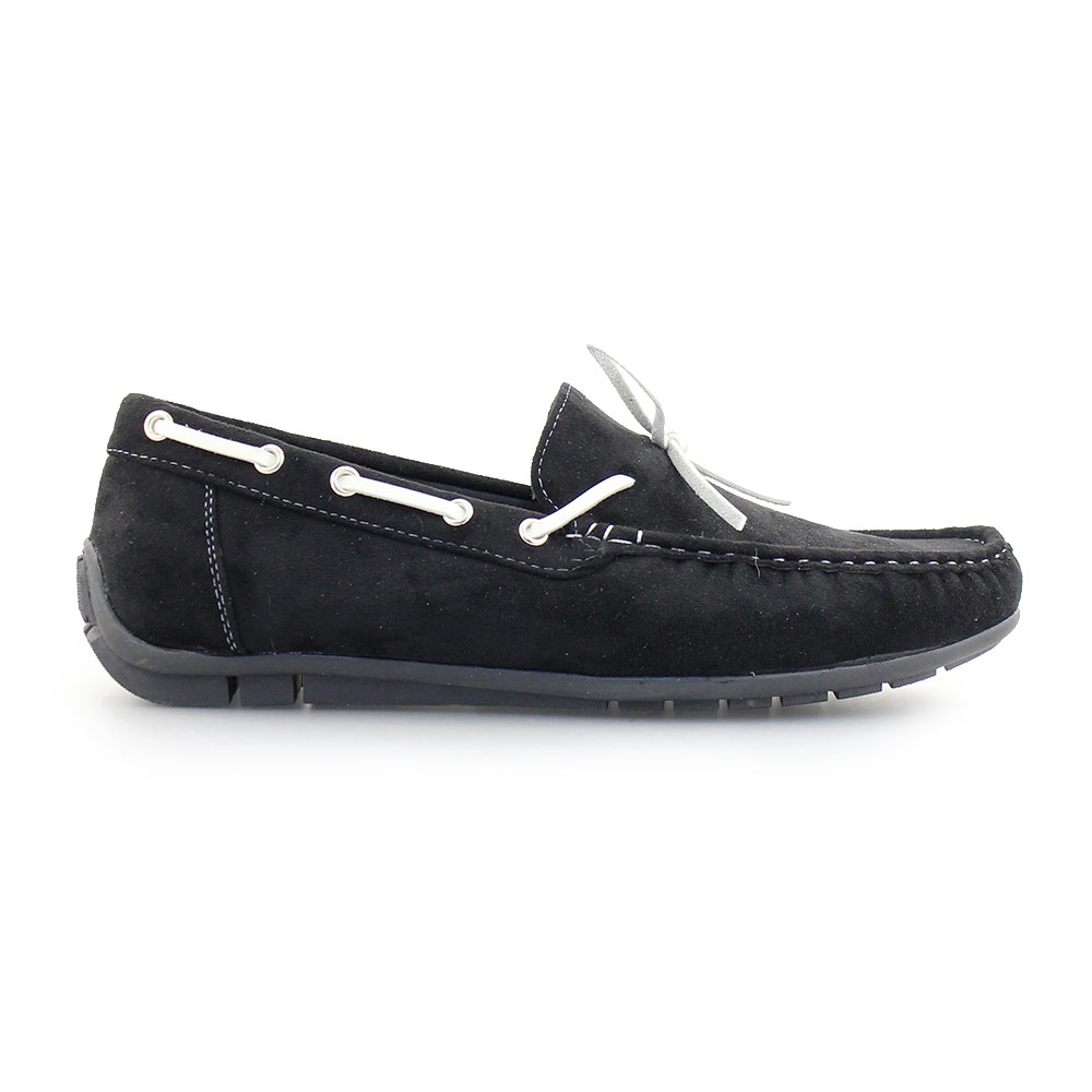 Ανδρικά loafers μονόχρωμα Μαύρο