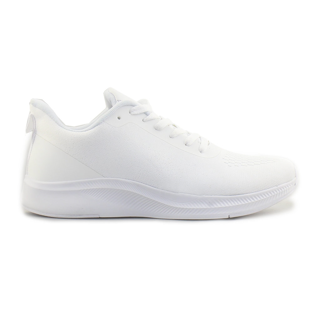 Ανδρικά sneakers με λεπτομέρειες στη σόλα Λευκό