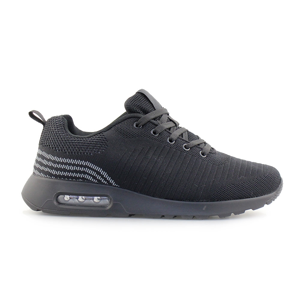 Ανδρικά sneakers με αερόσολα Μαύρο