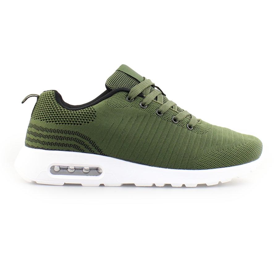 Ανδρικά sneakers με αερόσολα Χακί
