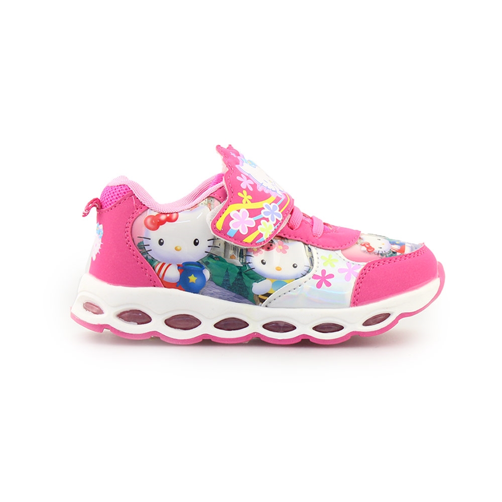 Παιδικά αθλητικά Hello Kitty με φωτάκια Φούξια