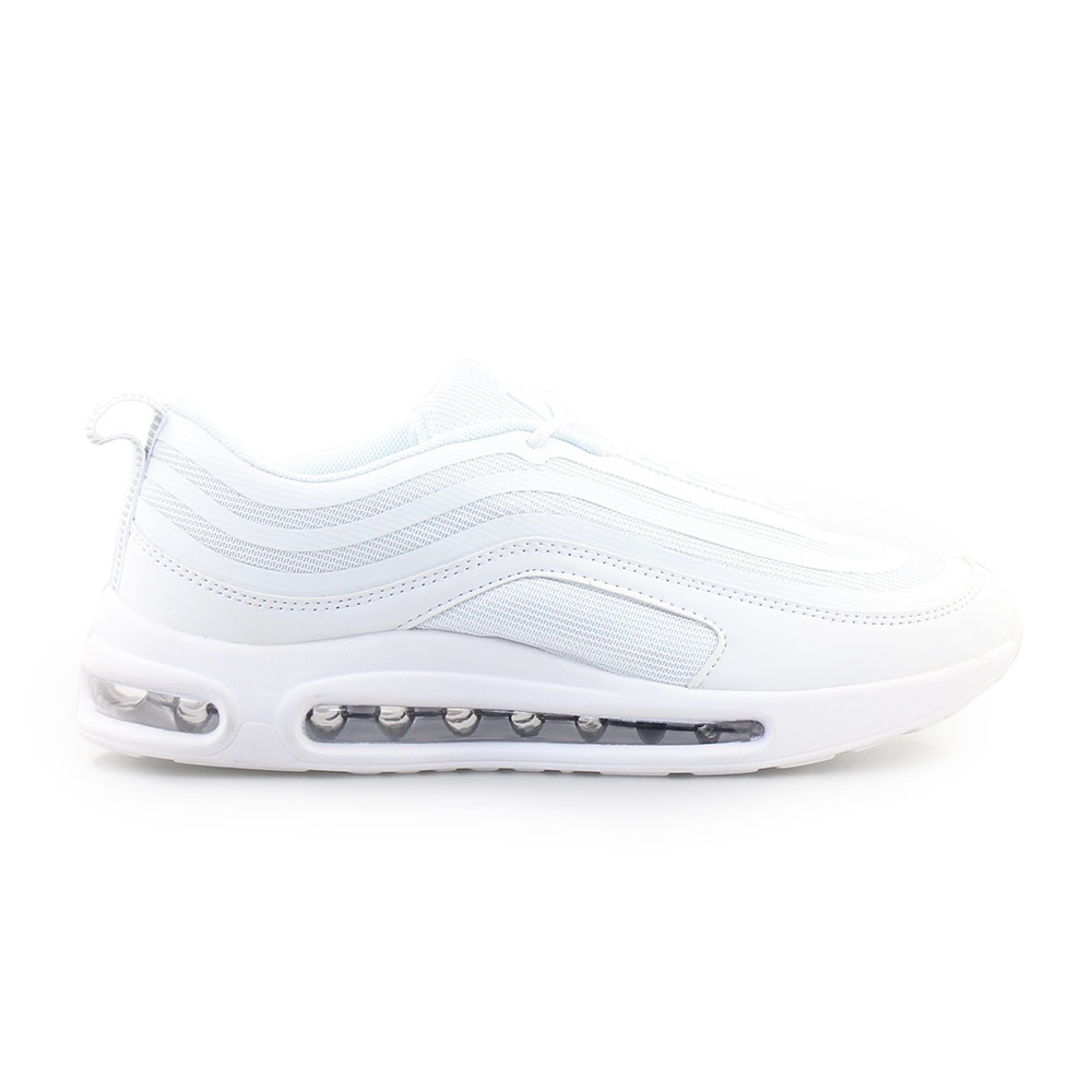 Ανδρικά sneakers με αερόσολα Λευκό