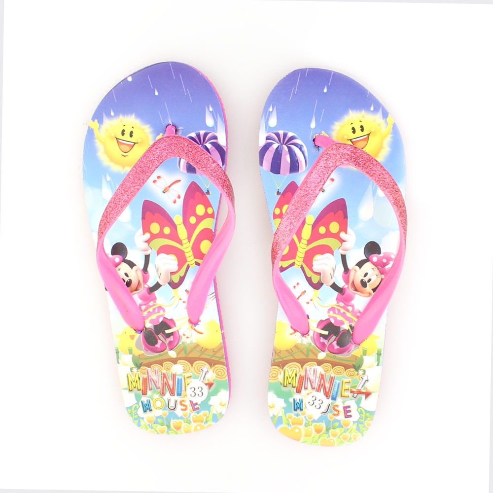 Παιδικές σαγιονάρες με Minnie Mouse Ροζ