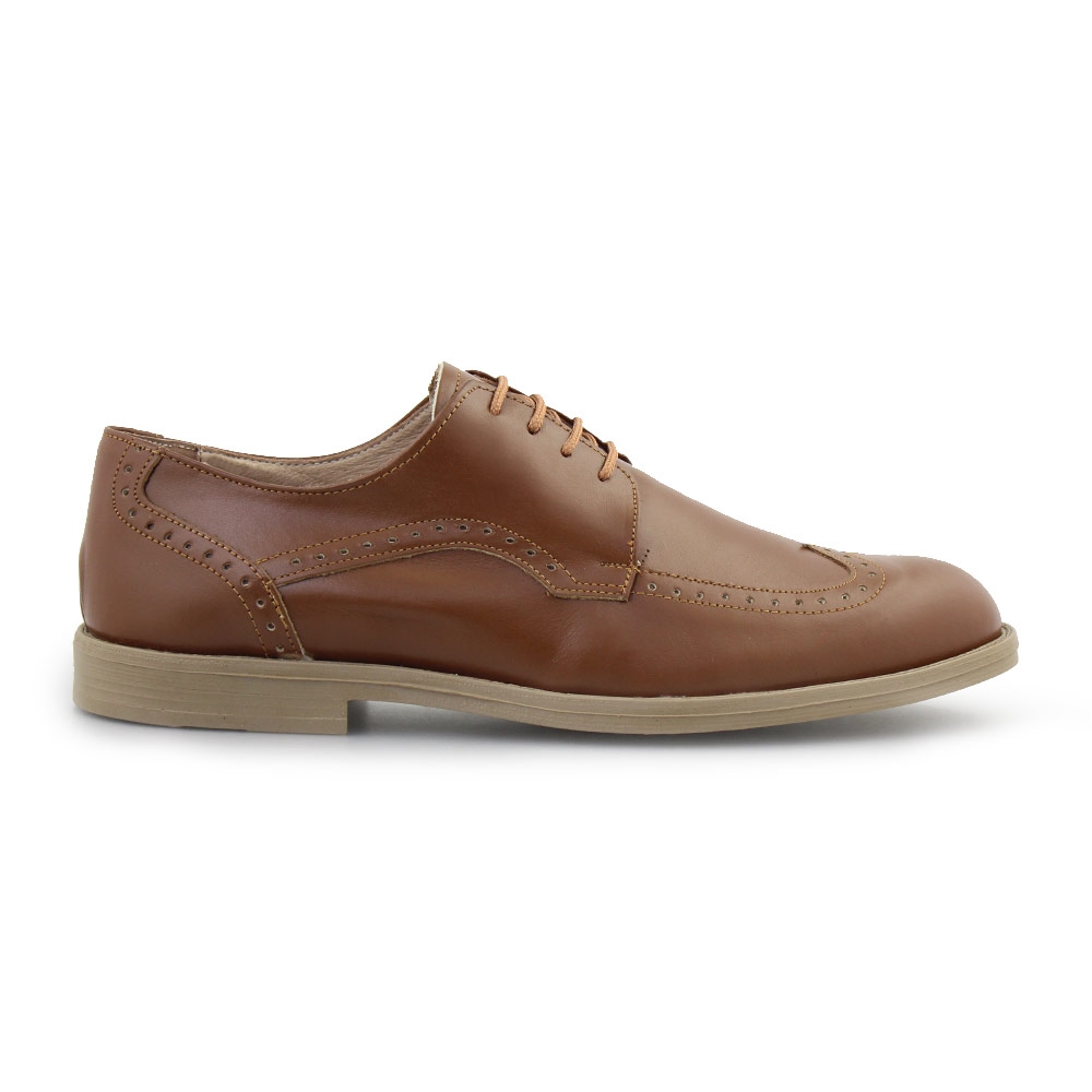 Ανδρικά δερμάτινα loafers σε στυλ brogue Ταμπά