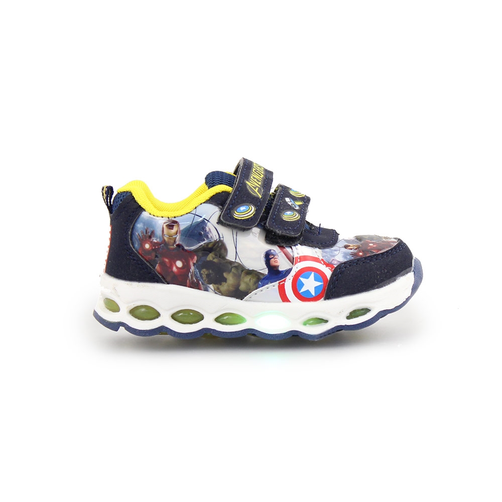 Παιδικά αθλητικά με Avengers με φωτάκια Navy