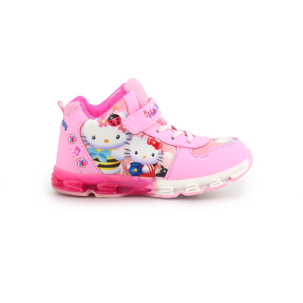 Παιδικά αθλητικά Hello Kitty με φωτάκια Ροζ