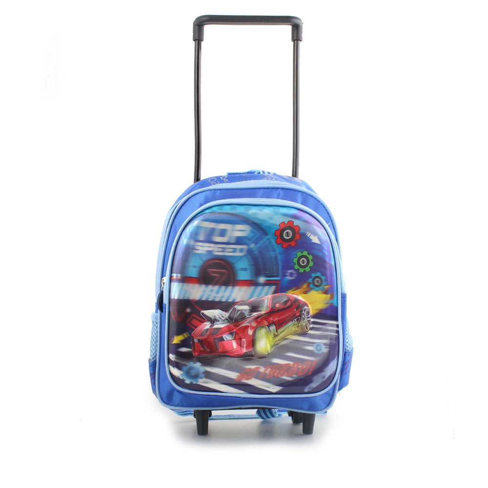 Παιδικές σχολικές τσάντες με trolley Μπλε