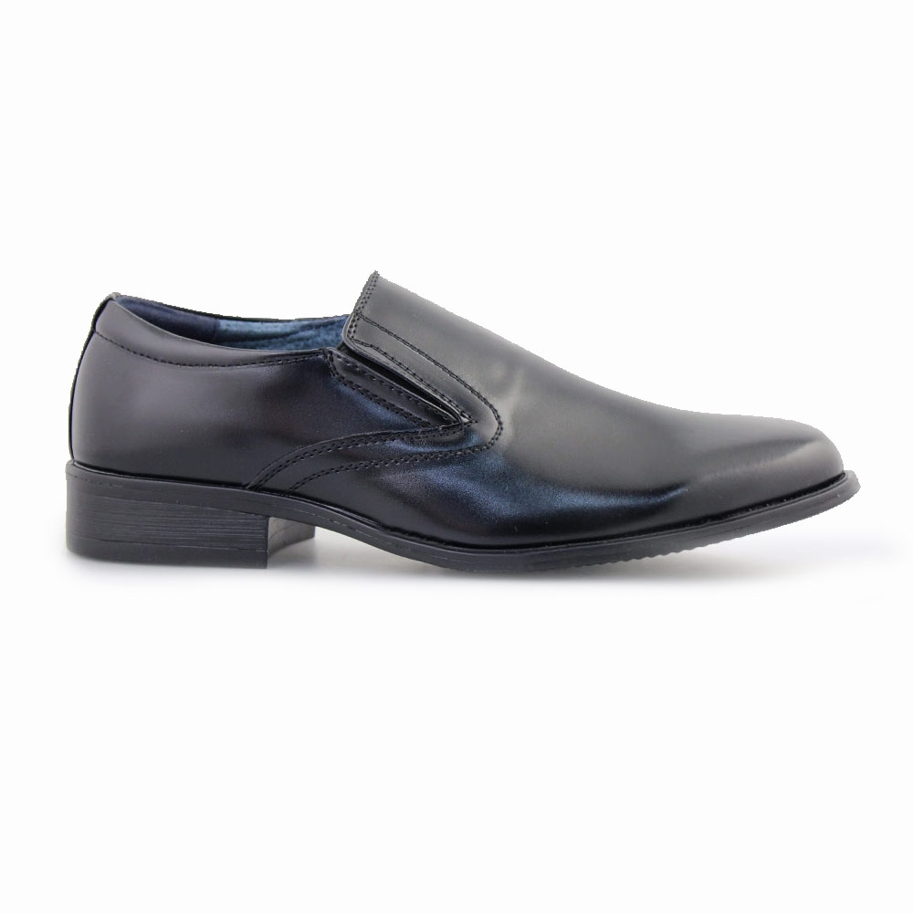 Ανδρικά loafers με καμπυλωτό γαζί Μαύρο