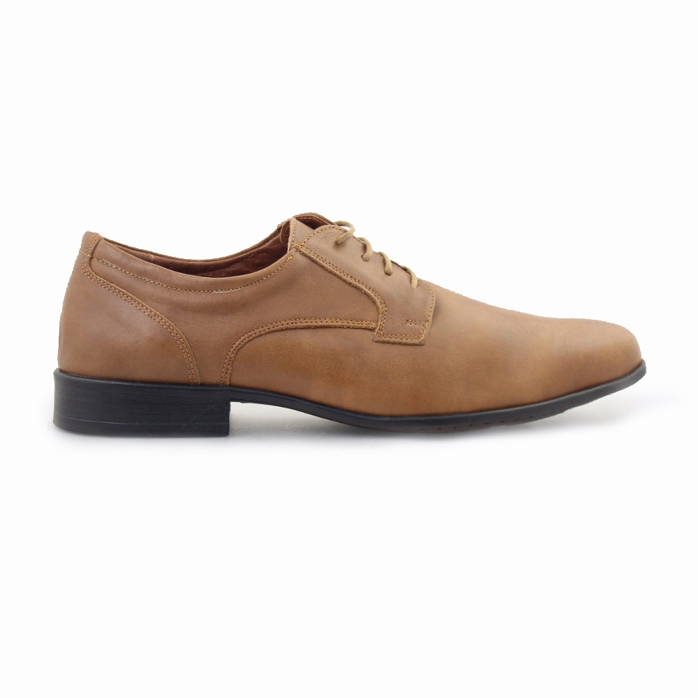 Ανδρικά δερμάτινα loafers σε τετράγωνη γραμμή Ταμπά