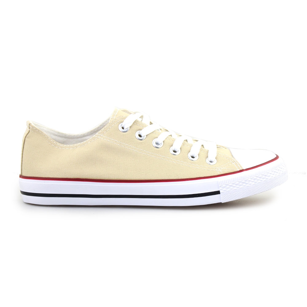 Ανδρικά sneakers με κορδόνια Μπεζ