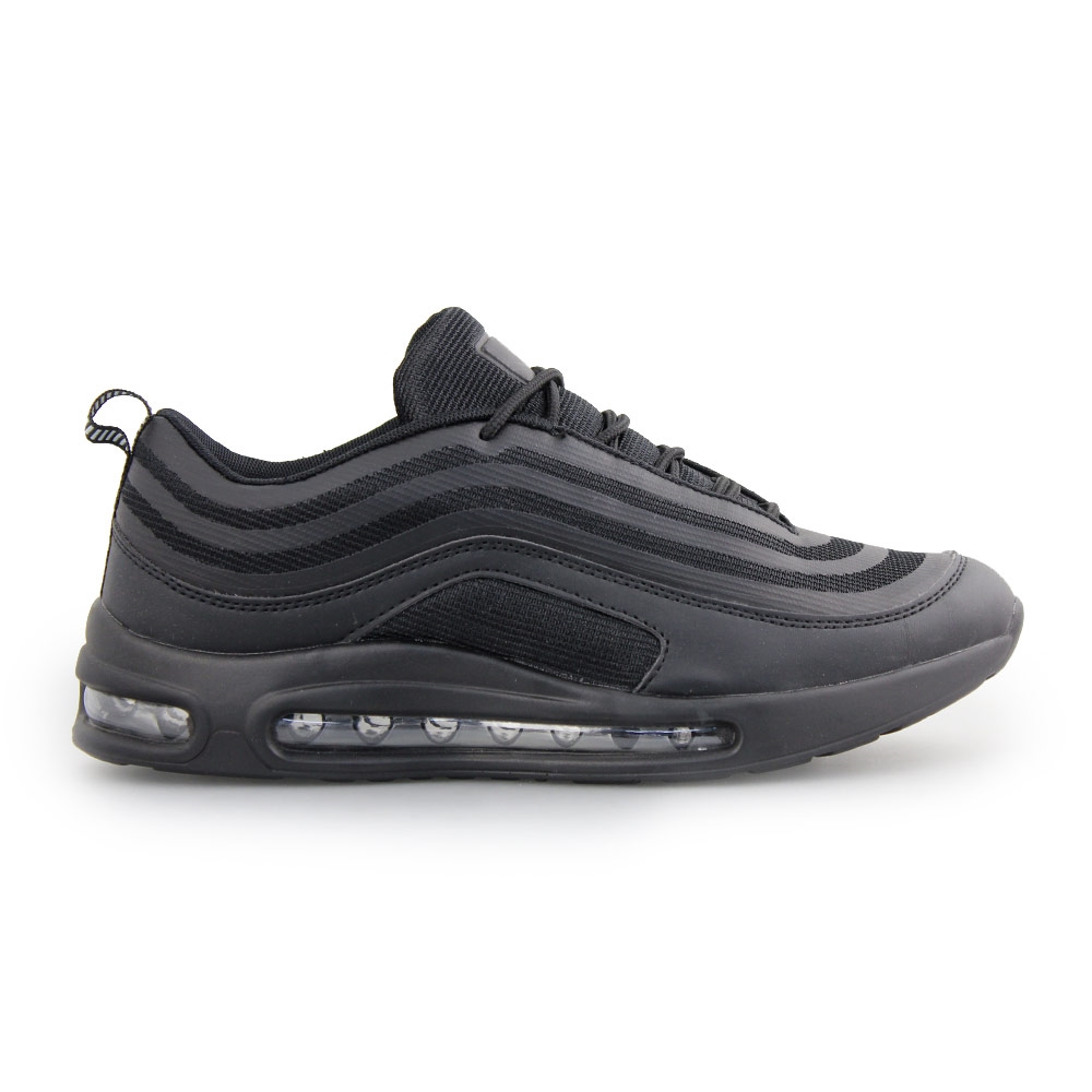 Ανδρικά sneakers με αερόσολα Μαύρο