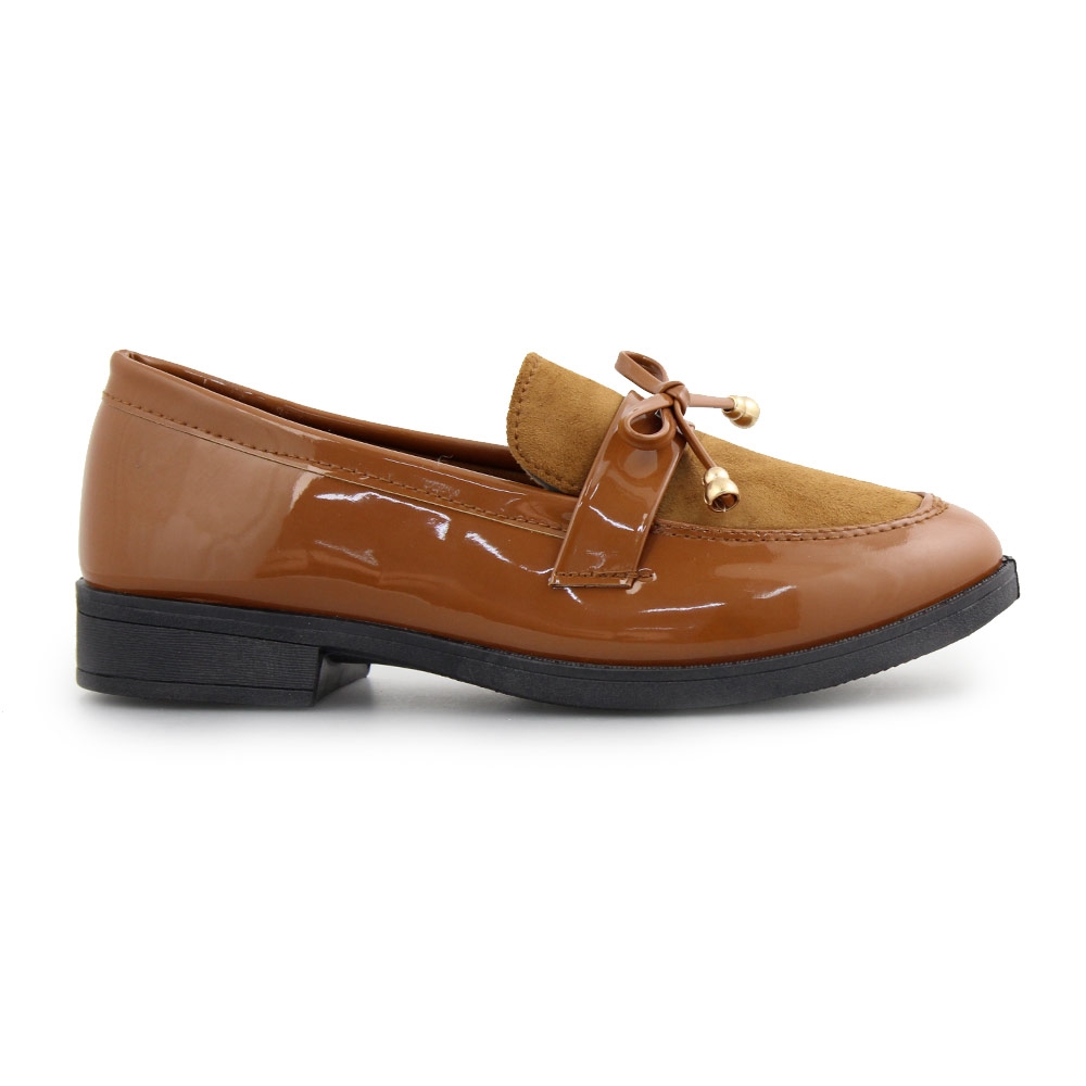 Γυναικεία loafers με φιογκάκι Ταμπά