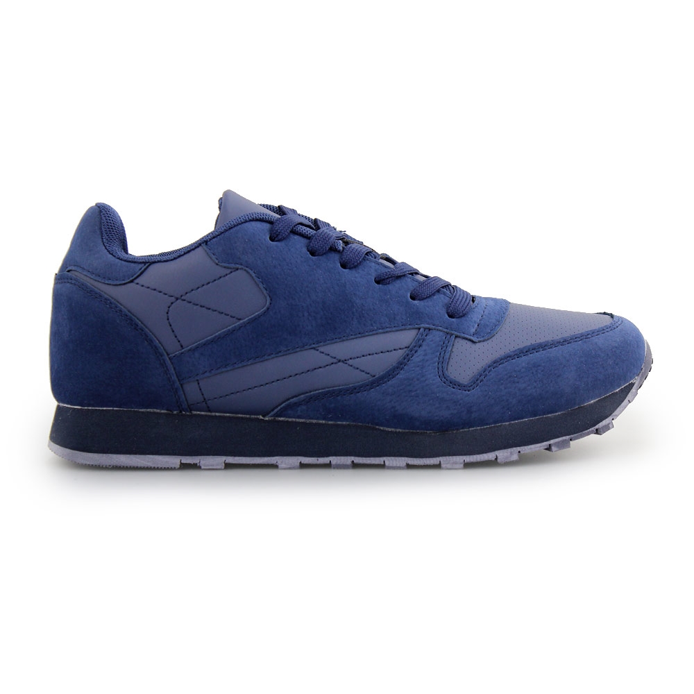 Ανδρικά sneakers μονόχρωμα Navy