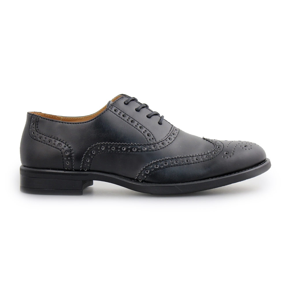 Ανδρικά loafers περφορέ Μαύρο