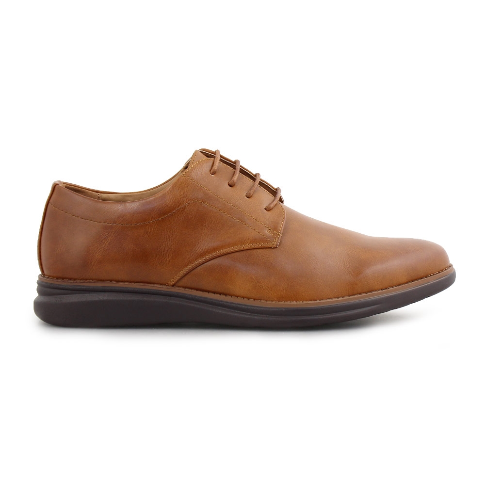 Ανδρικά loafers με ταμπά ρίγα στη σόλα Ταμπά