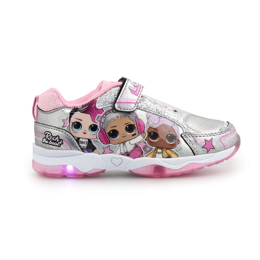 Παιδικά αθλητικά με Lol Surprise Dolls και φωτάκια Ασημί