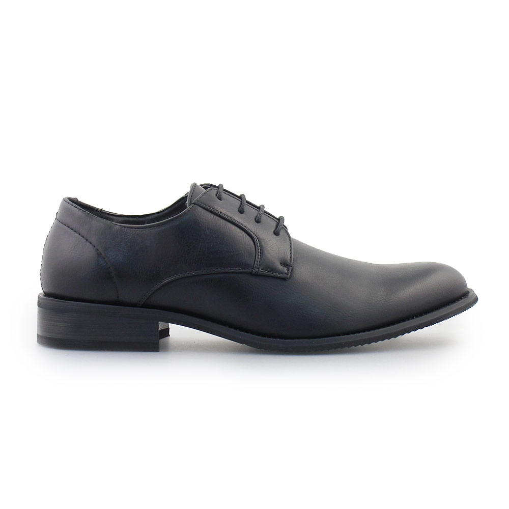 Ανδρικά loafers με διακοσμητικές ραφές Μαύρο