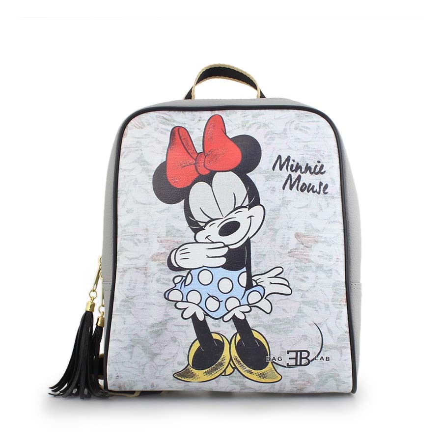 Γυναικεία σακίδια πλάτης με Minnie mouse Γκρι