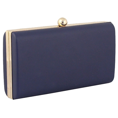 Φάκελοι clutch με κυκλικό κούμπωμα Μπλε μπλε