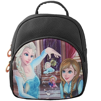 Τσάντες παιδικές με print Frozen Μαύρο μαύρο