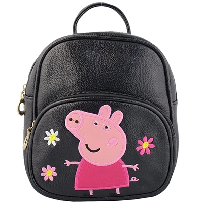 Τσάντες παιδικές με print Peppa Μαύρο μαύρο