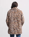 Εικόνα από Γυναικείo παλτό με animal print Λεοπάρ