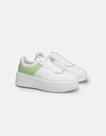 Εικόνα από Γυναικεία sneakers σε συνδυασμούς χρωμάτων Λευκό/Πράσινο