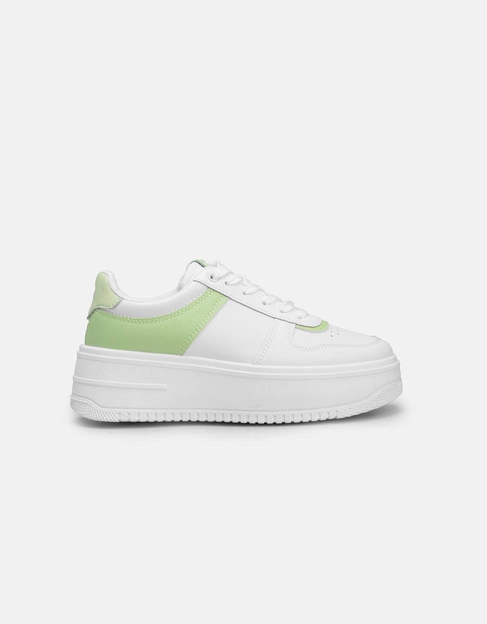 Εικόνα από Γυναικεία sneakers σε συνδυασμούς χρωμάτων Λευκό/Πράσινο