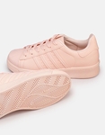 Εικόνα από Γυναικεία sneakers basic μονόχρωμα Ροζ